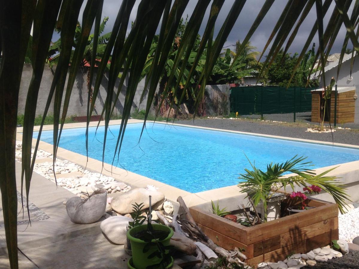 Chambre d'hôte Coeur-CoCo piscine Saint-Francois  Exterior foto